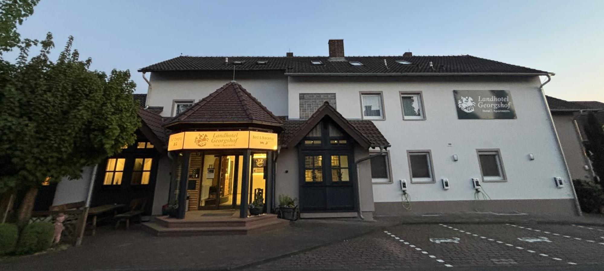Landhotel Georgshof Hunfeld Bagian luar foto