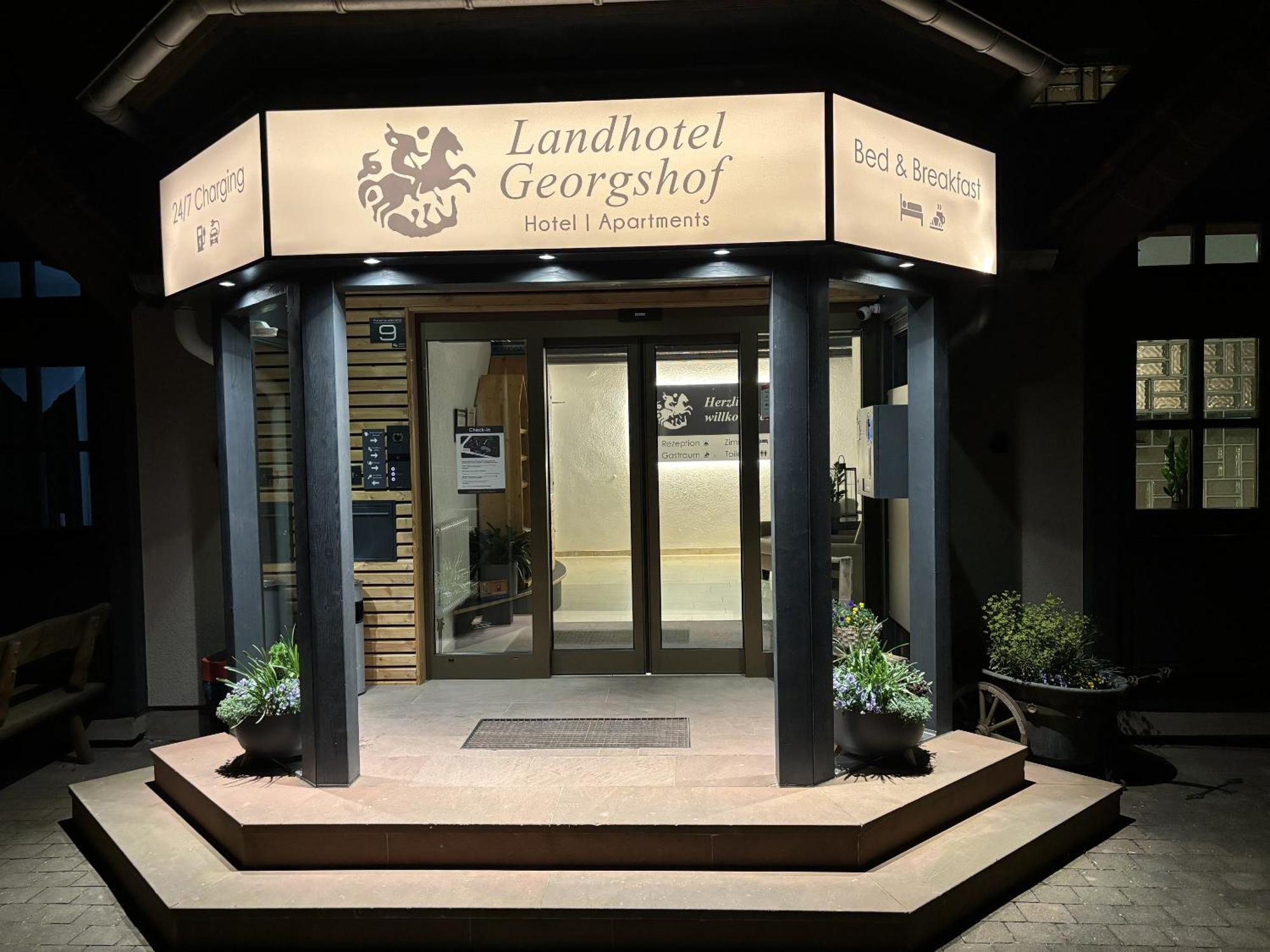 Landhotel Georgshof Hunfeld Bagian luar foto